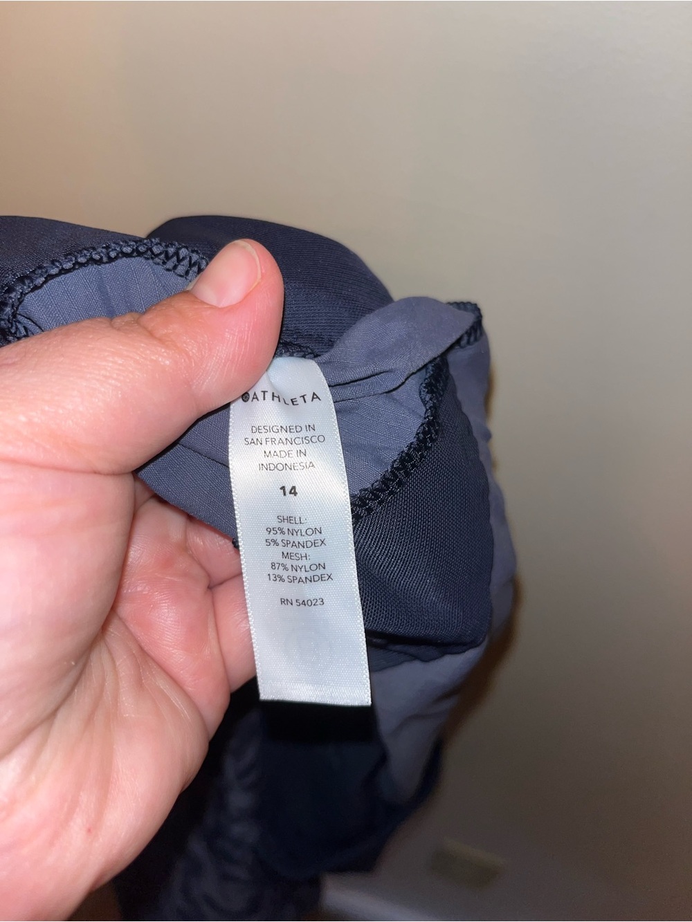 Athleta Women's Trekkie North Shorts Blue Size 14 EUC Quick Dry Hiking Outdoor - Picture 7 of 7